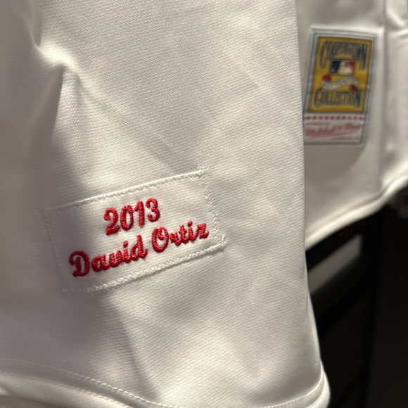 David Ortiz Boston Red Sox Mitchell & Ness Cooperstown Authentic Jersey 2013 - Picture 4 of 8